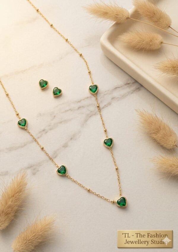 SKU DM 013 Anti Tarnish Pendent Set