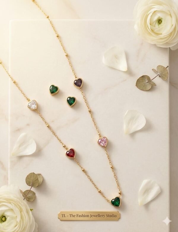 SKU DM 014 Anti Tarnish Pendent Set
