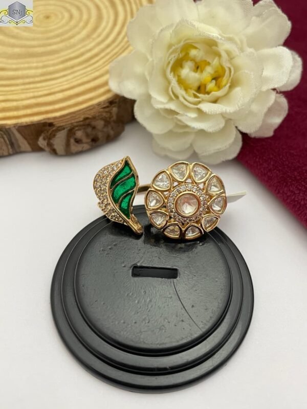 Kundan Polki Ring