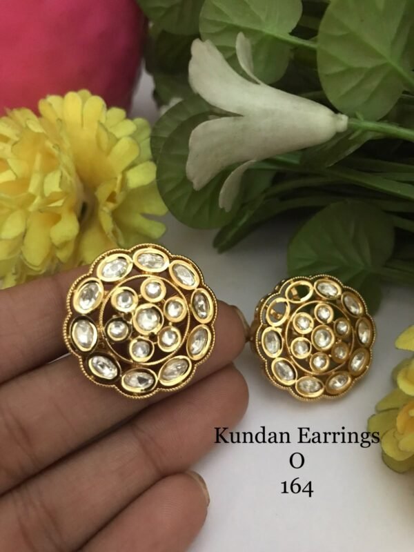 SKU BS 022 Kundan Earrings