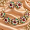 Kundan Moissanite Antique Set