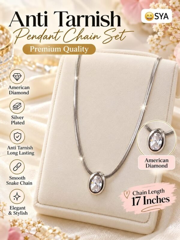 SKU BS 033 Anti Tarnish Skin Friendly Pendent Chain