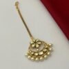 Golden & Pearl drop Maangtika