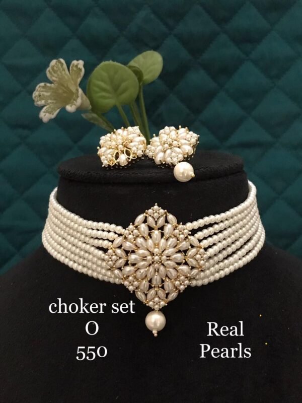 Pearl Choker set