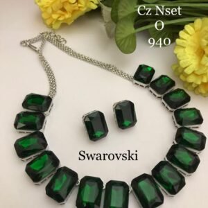 Swarvoski stone Silver base set
