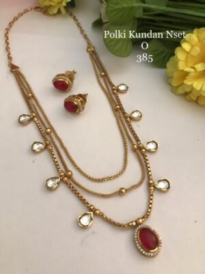 Polki Kundan set