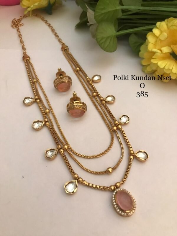 SKU NA 30 Polki Kundan set