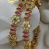 SKU NA 37 One Gram Gold Polish Bangles